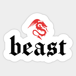 beast Sticker